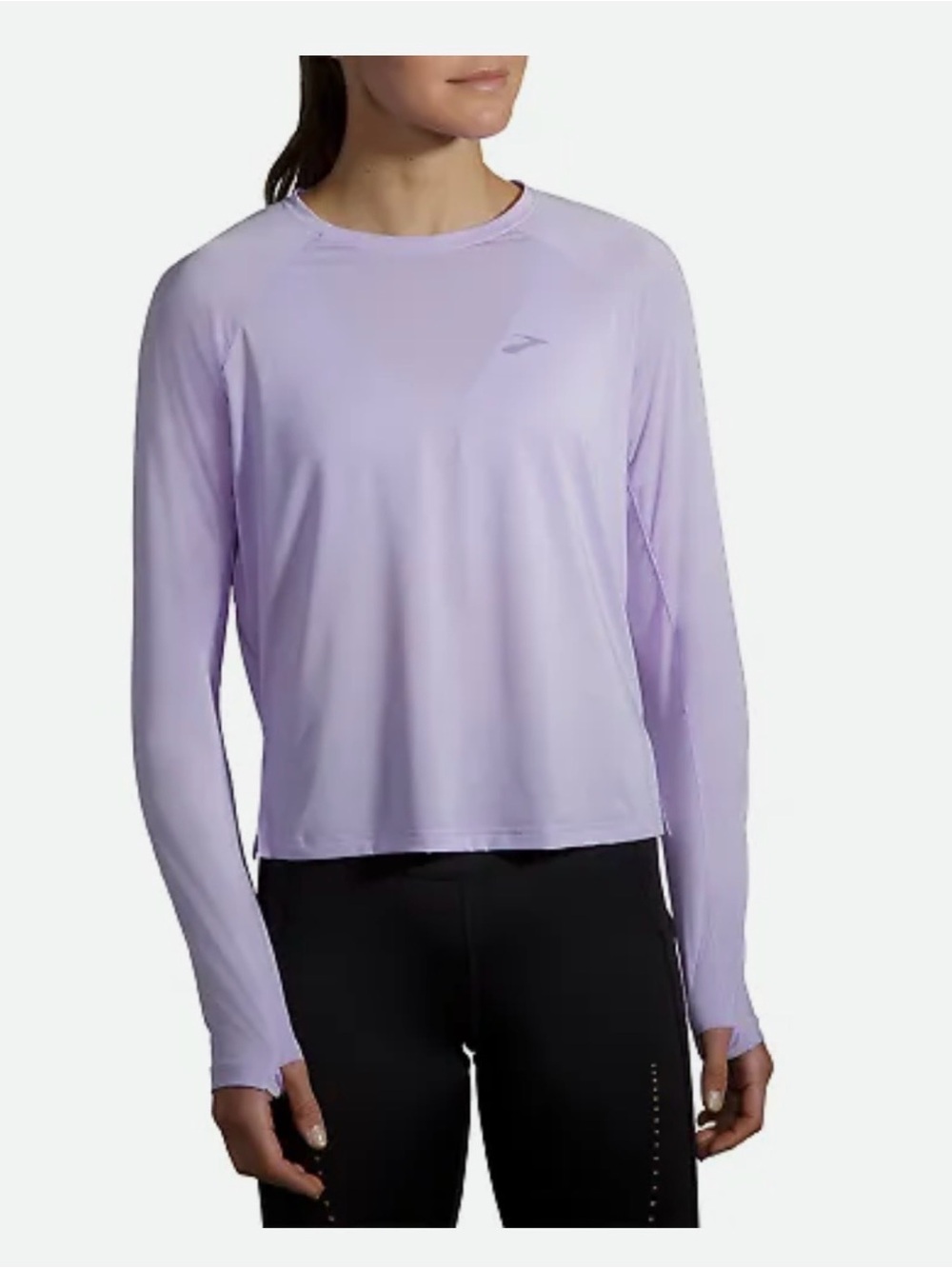 Brooks Sprint Free Women’s Purple Long-Sleeve Running Shirt | Large